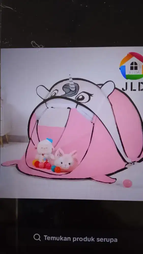 Tenda karakter buat anak2