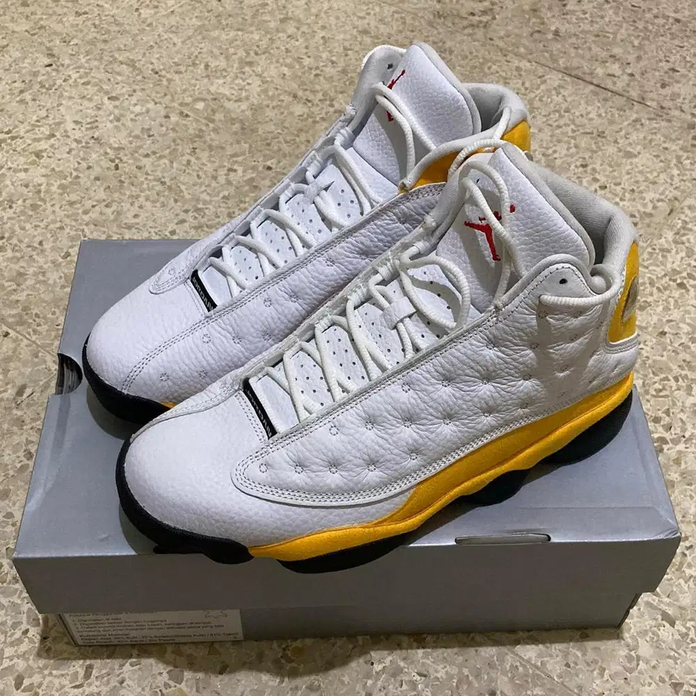 Nike Air Jordan 13 Retro - White Yellow - Size 42,5