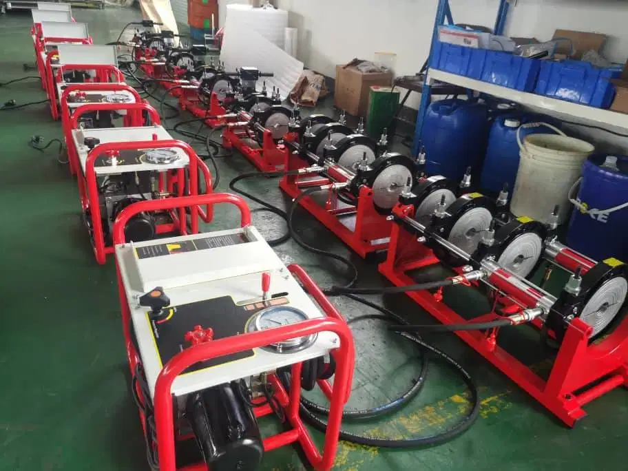 Mesin Las Pipa Hdpe hydraulic 200mm butt fusion