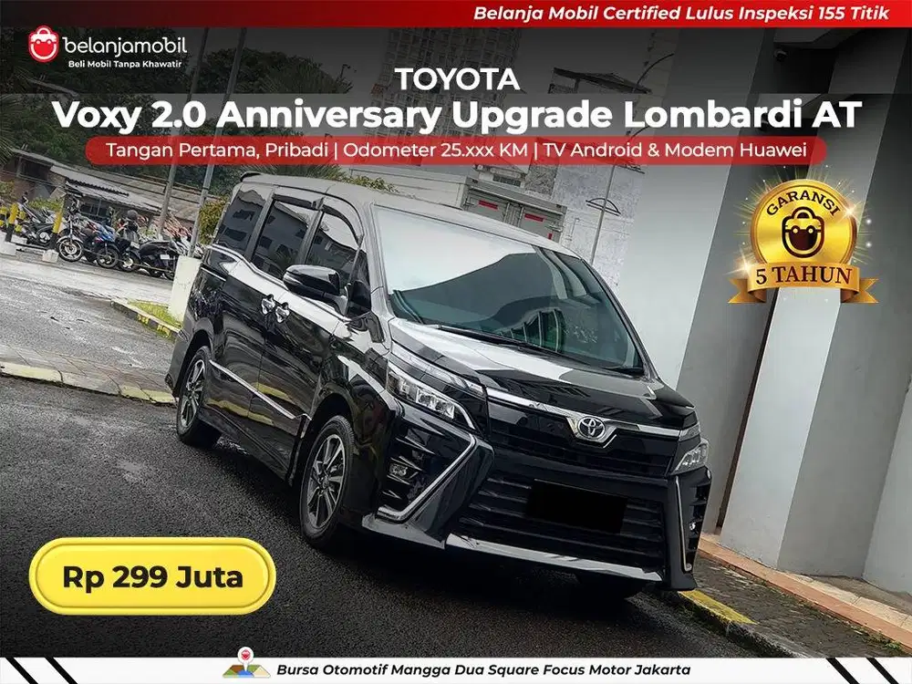 [ LOMBARDI ] Toyota Voxy 2.0 Upgrade Sunroof Lombardi 2021/2022
