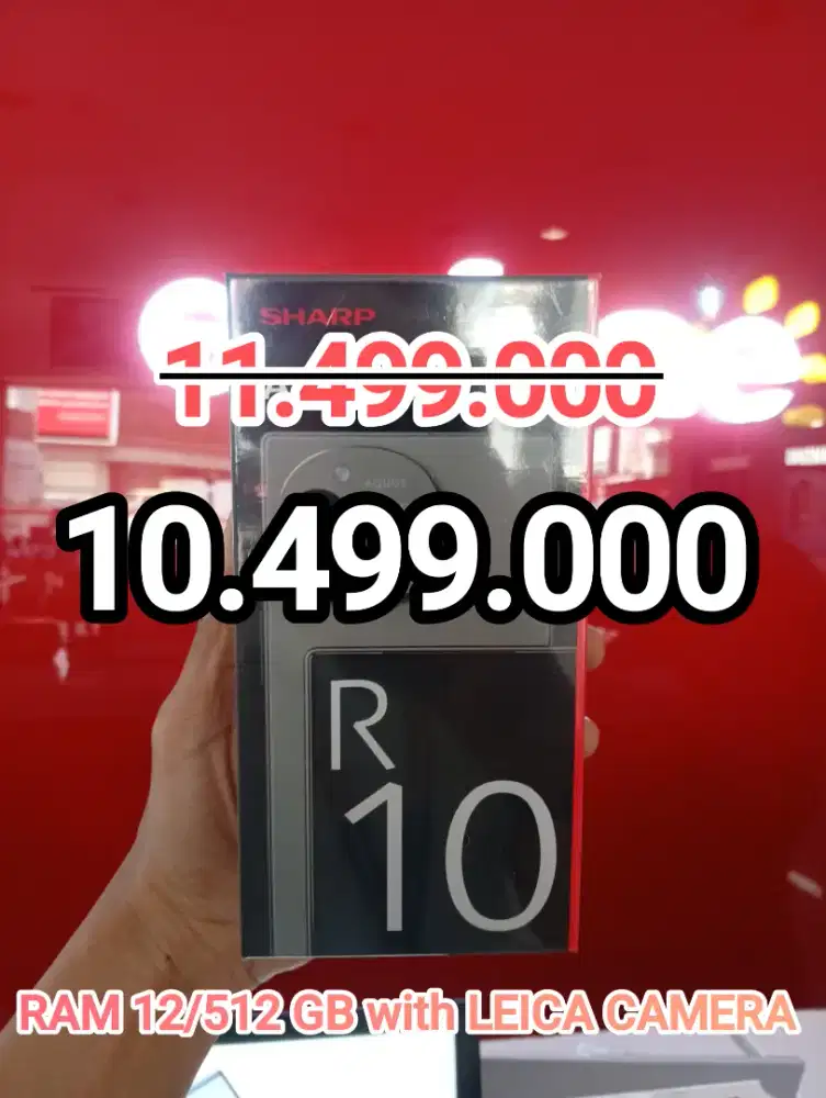 Sharp Aquos R10 HEMAT 1 JUTA