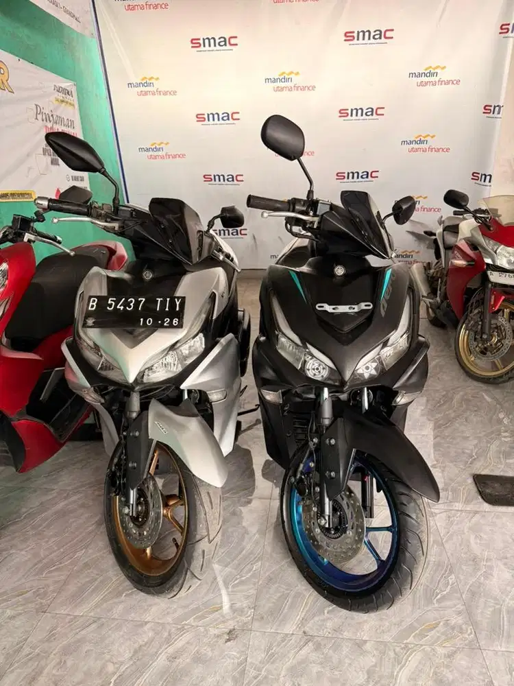 AEROX ABS 2021 silver CASH KREDIT TRADE IN
