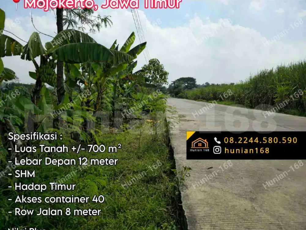 Jual Tanah Kavling Industri Gudang Bekas Pabrik Raya Provinsi Propinsi By Pass Mojokerto Trowulan Kota Kedamean Wringin Anom Jetis Domas Perning Mojorejo Mojokumpul Sawo Mojosari Lakardowo