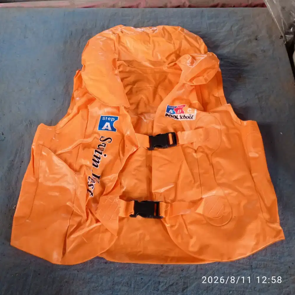 [Preloved] Swim Vest Step A Rompi Pelampung Berenang Anak ukuran XL
