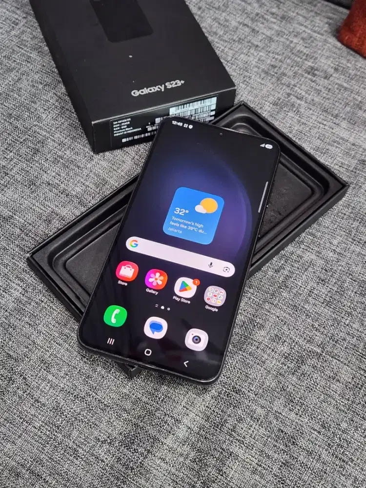 Samsung S 23 plus ram 8/256GB Black resmi