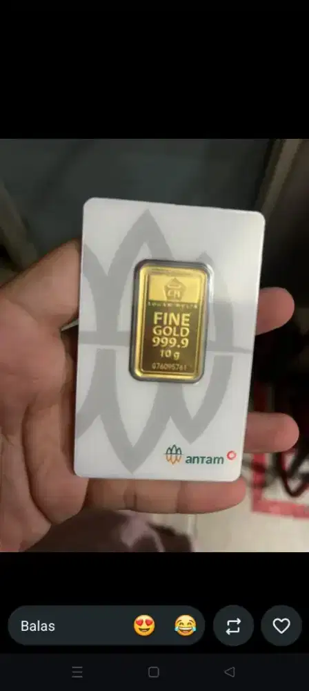 Mas Antam 10 gram 2023