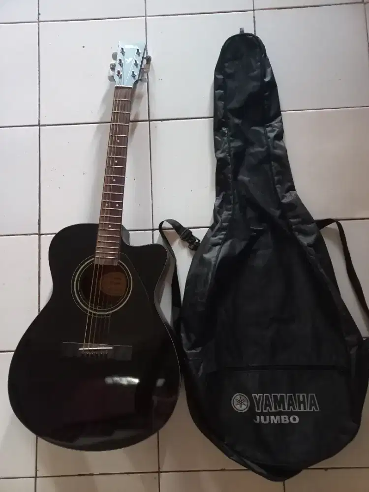 Gitar akustik string merk yamaha FS100C asli original MII