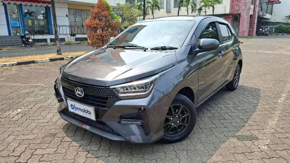 Garansi 1 Th - Daihatsu Ayla 1.2 R ADS Bensin AT 2024 Abu