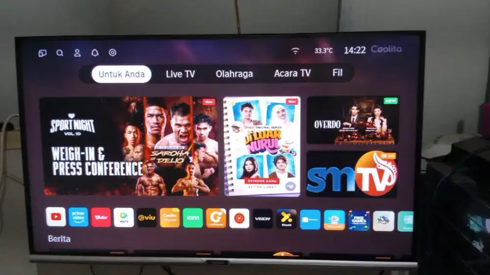 SMART TV 32 merk coocaa