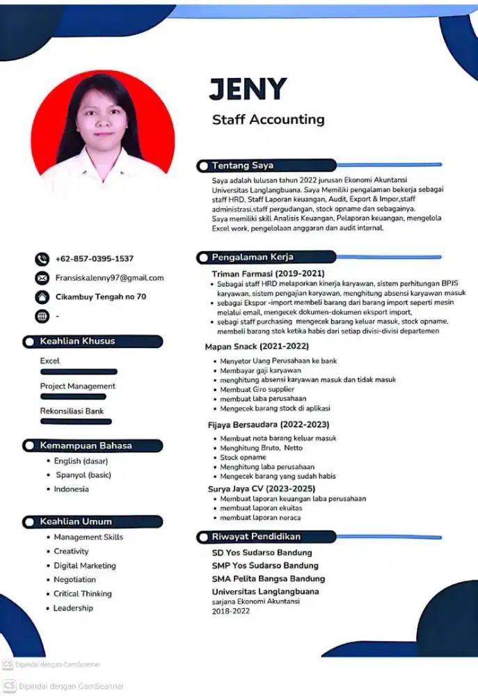 Cari pekerjaan Staff Keuangan