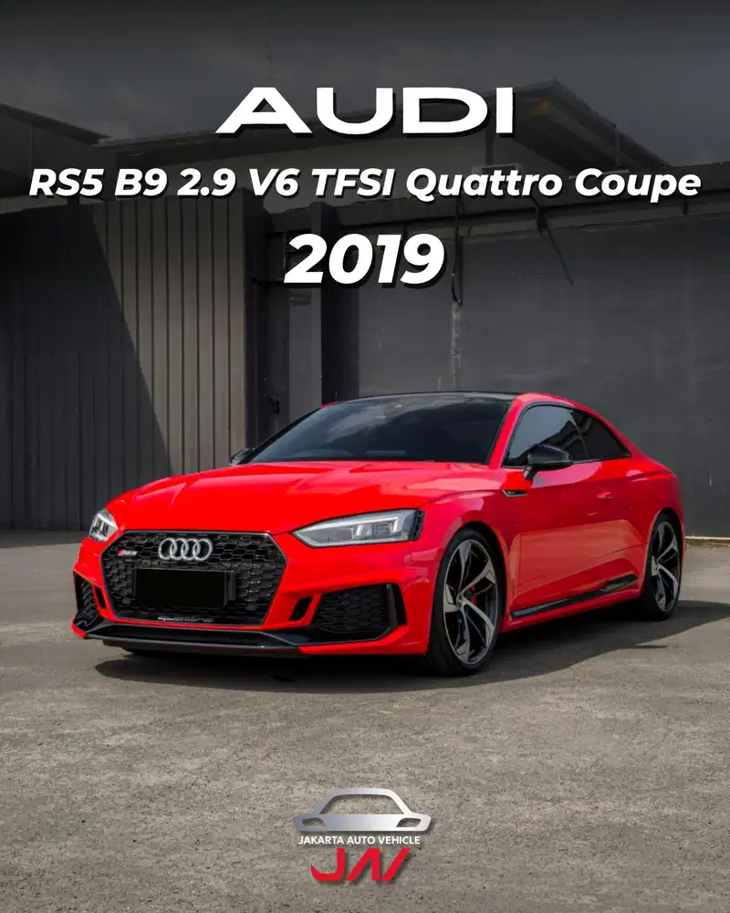 Audi RS5 B9 2.9 V6 TFSI Quattro Coupe 2019 / LOW ODO / LIKE NEW