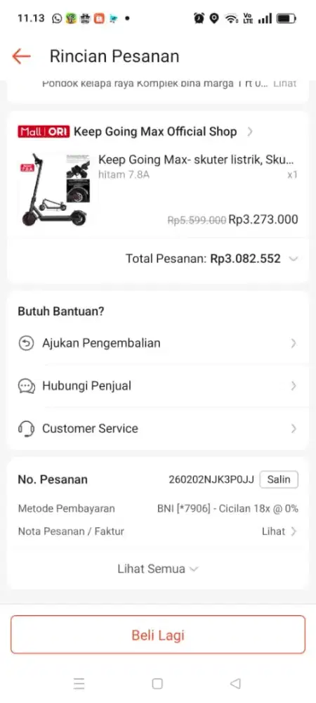 Scuter Listrik Bagus
