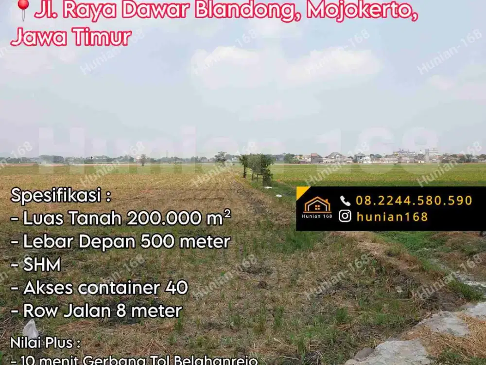 Jual Tanah Kavling Industri Gudang Bekas Pabrik Raya Provinsi Propinsi Jatirowo Dawarblandong By Pass Mojokerto Trowulan Kota Kedamean Wringin Anom Jetis Domas Perning Mojorejo Mojokumpul Sawo Mojosari