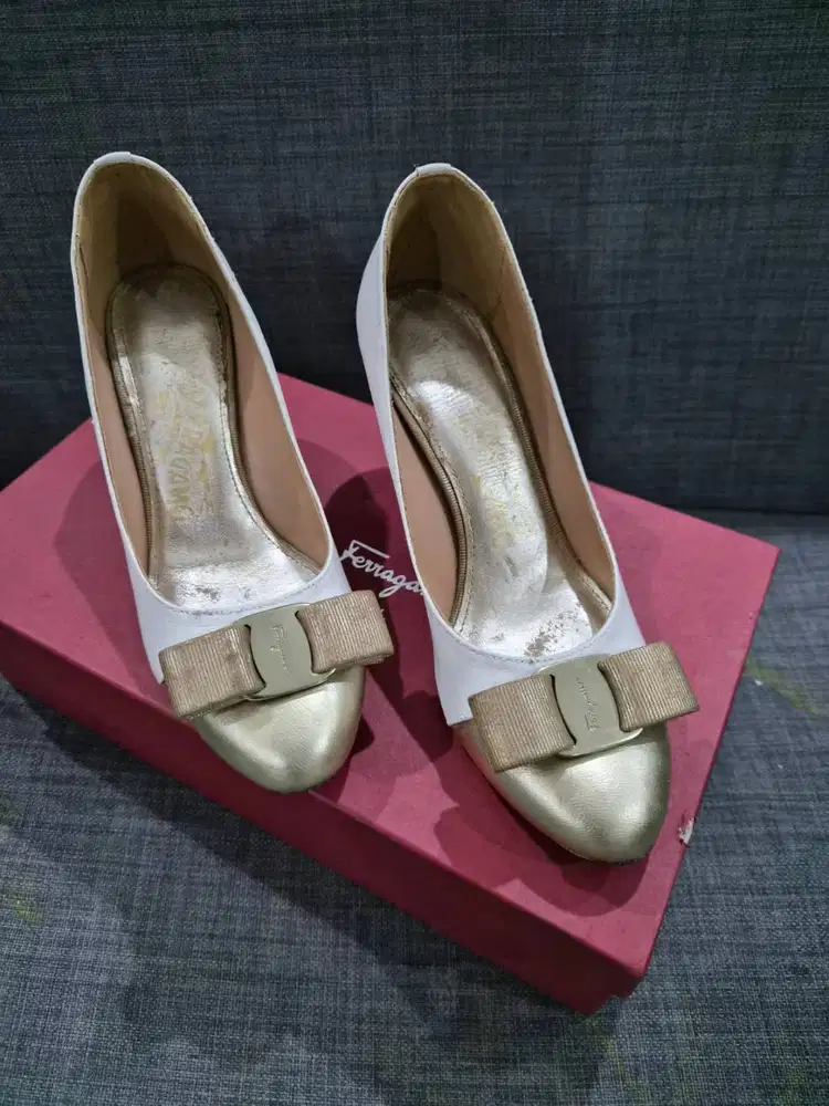 SALVATORE FERRAGAMO CARLA 70G heels 7cm ORIGINAL Second