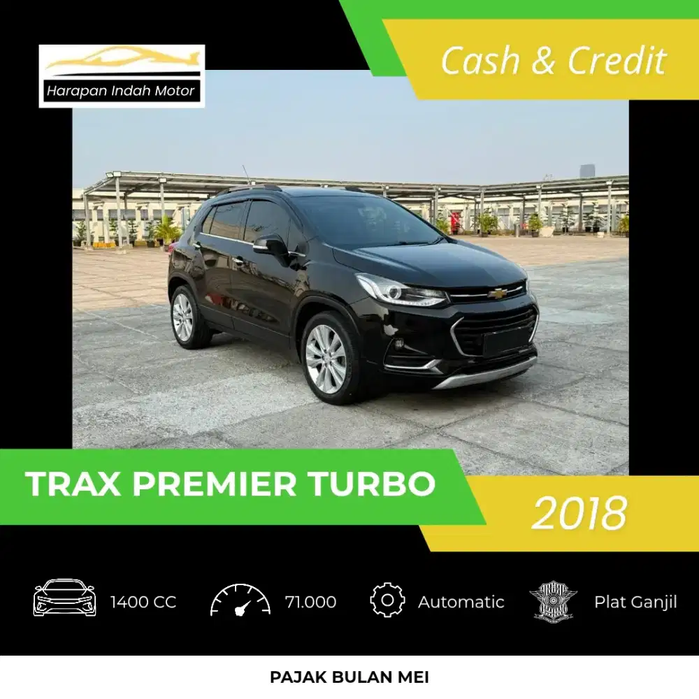 Chevrolet Trax Premier Turbo 2018 Low KM 71RB