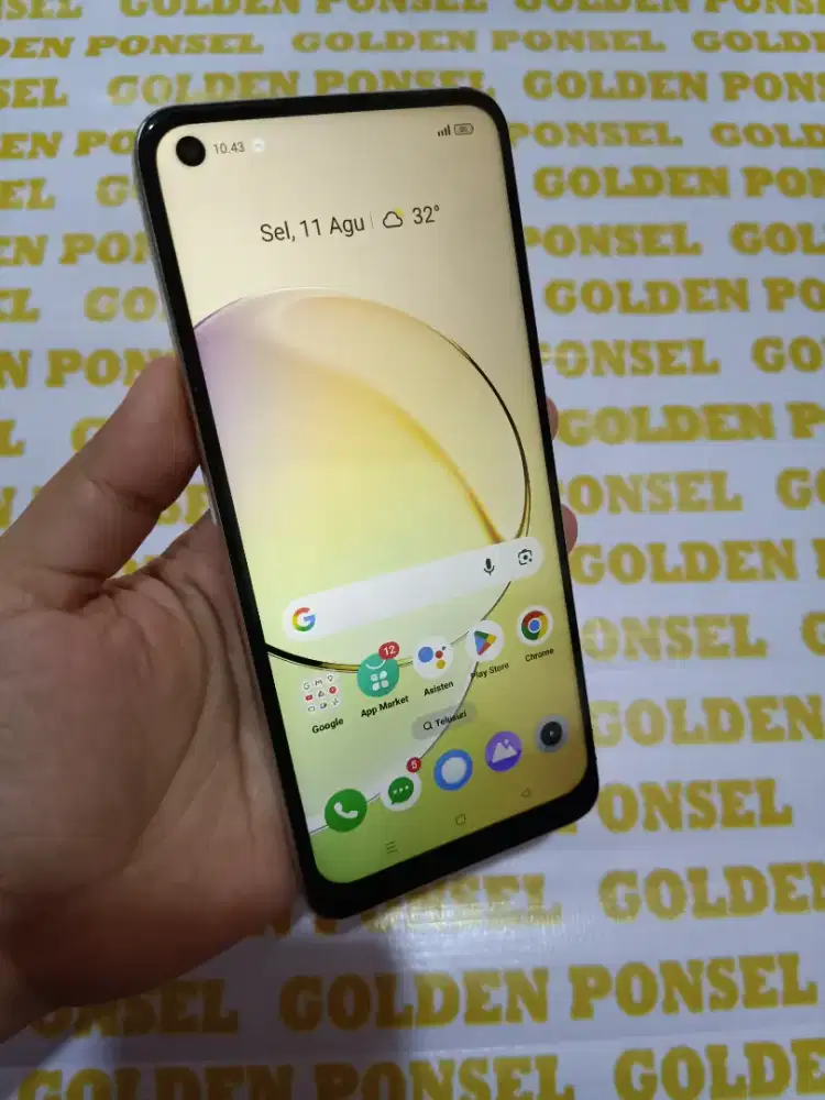 Realme 10-Ram 8+8/128GB.ORI.GOLDEN PONSEL