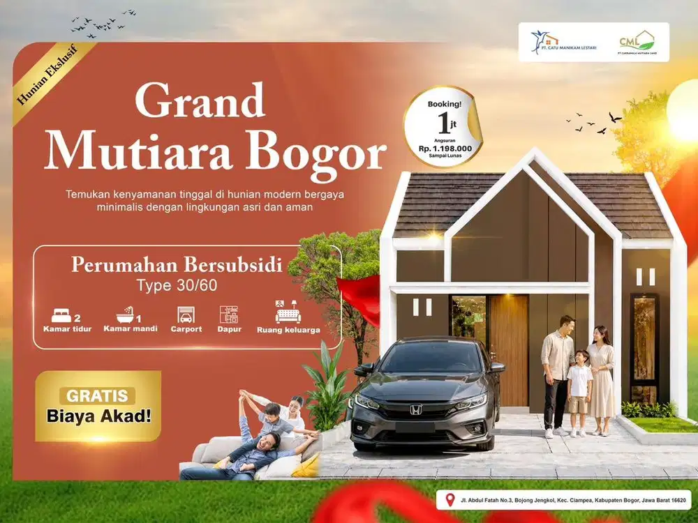 Rumah subsidi terbaik di bogor barat