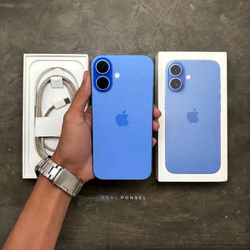iPhone 16 128 iBox Garansi Maret 2027 Ultramarine