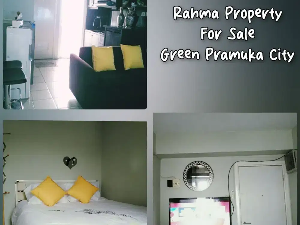 Best Deal 330 Juta All in, 2Br Furnish Green Pramuka City