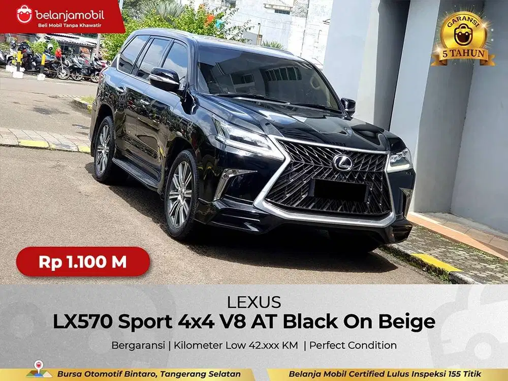[ 4x4 - LOW KM ] Lexus LX570 LX 570 Sport V8 AT 2016/2017