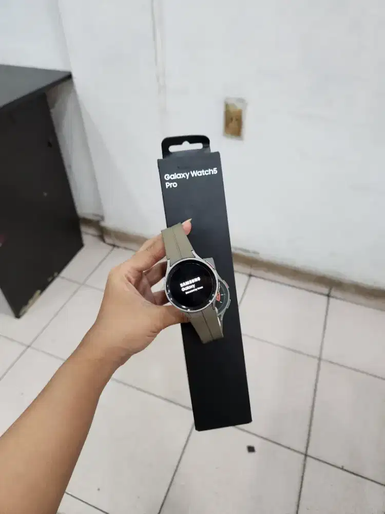 Samsung Watch 5 Pro 45mm - resmi #Relax