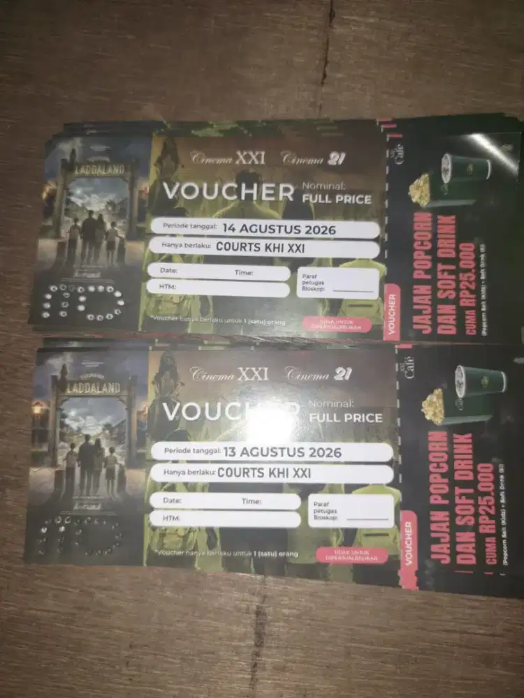 Voucher Tiket Bioskop