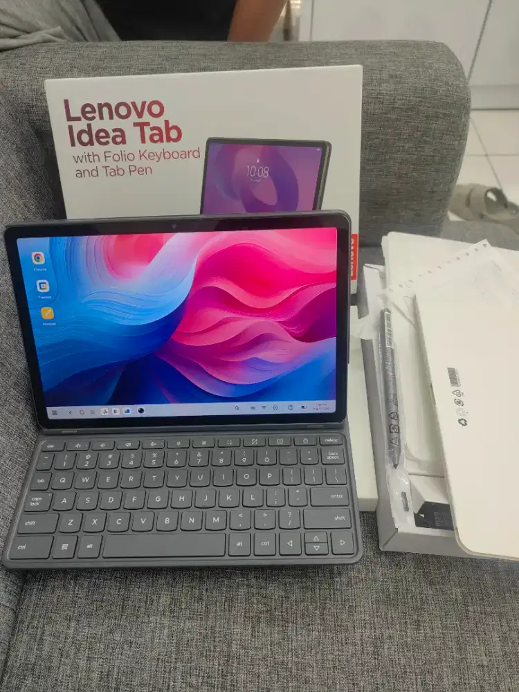 Lenovo Idea tab with folio keybord and S pen 8/256 1 minggu pakai