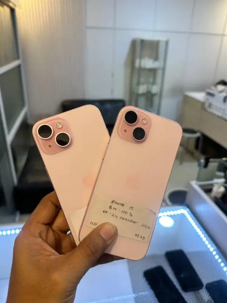 Promo kredit tanpa DP, Iphone 15 128gb second like new ex ibox