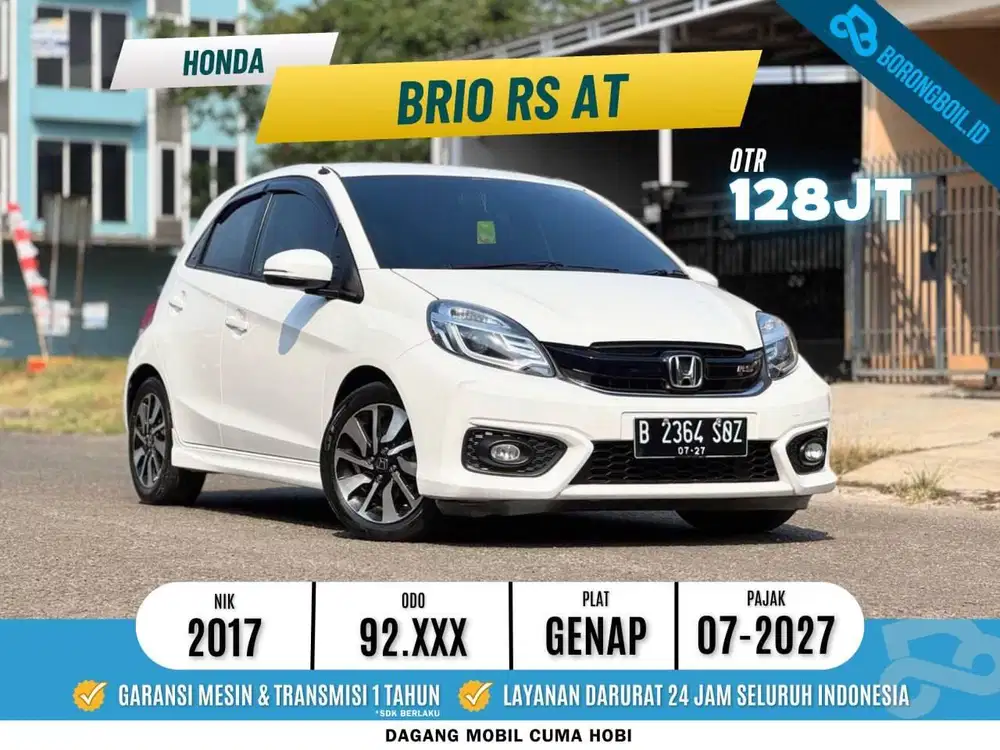 [PAJAK PANJANG] Brio RS AT 2017 | Jazz | Yaris | Rocky | Raize |Sirion