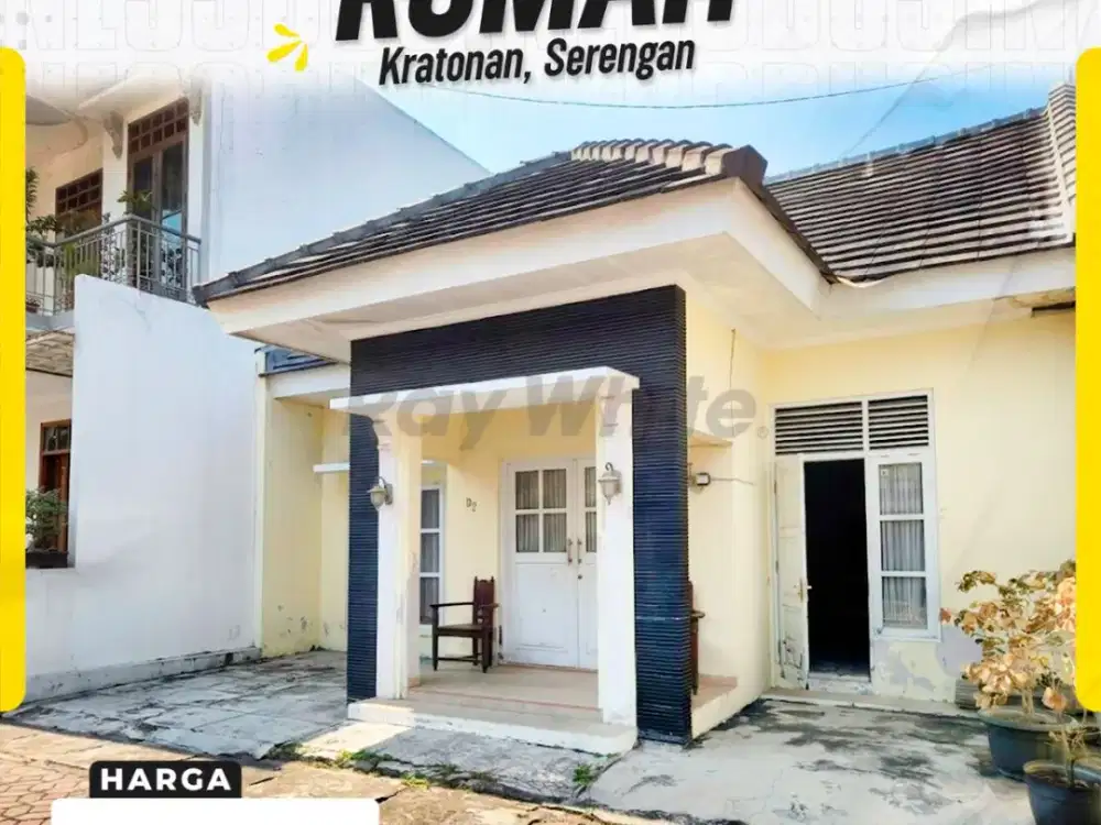 Rumah Cluster 2kamar Siap huni dekat Ps Kembang Kratonan Serengan Solo