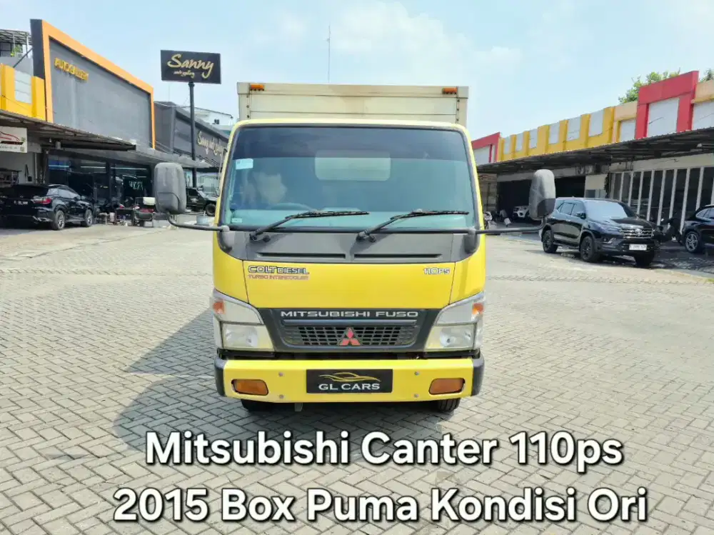 Canter Box Puma Cash 2015 110ps Mitsubishi Colt Kuning Kondisi Bagus