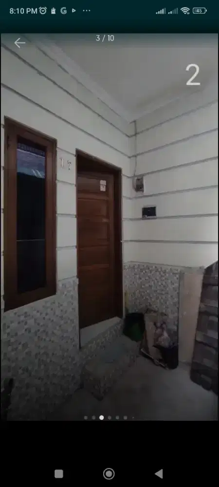 Rumah disewakan Angke Pekojan  2 Lantai - 2KT 1KM