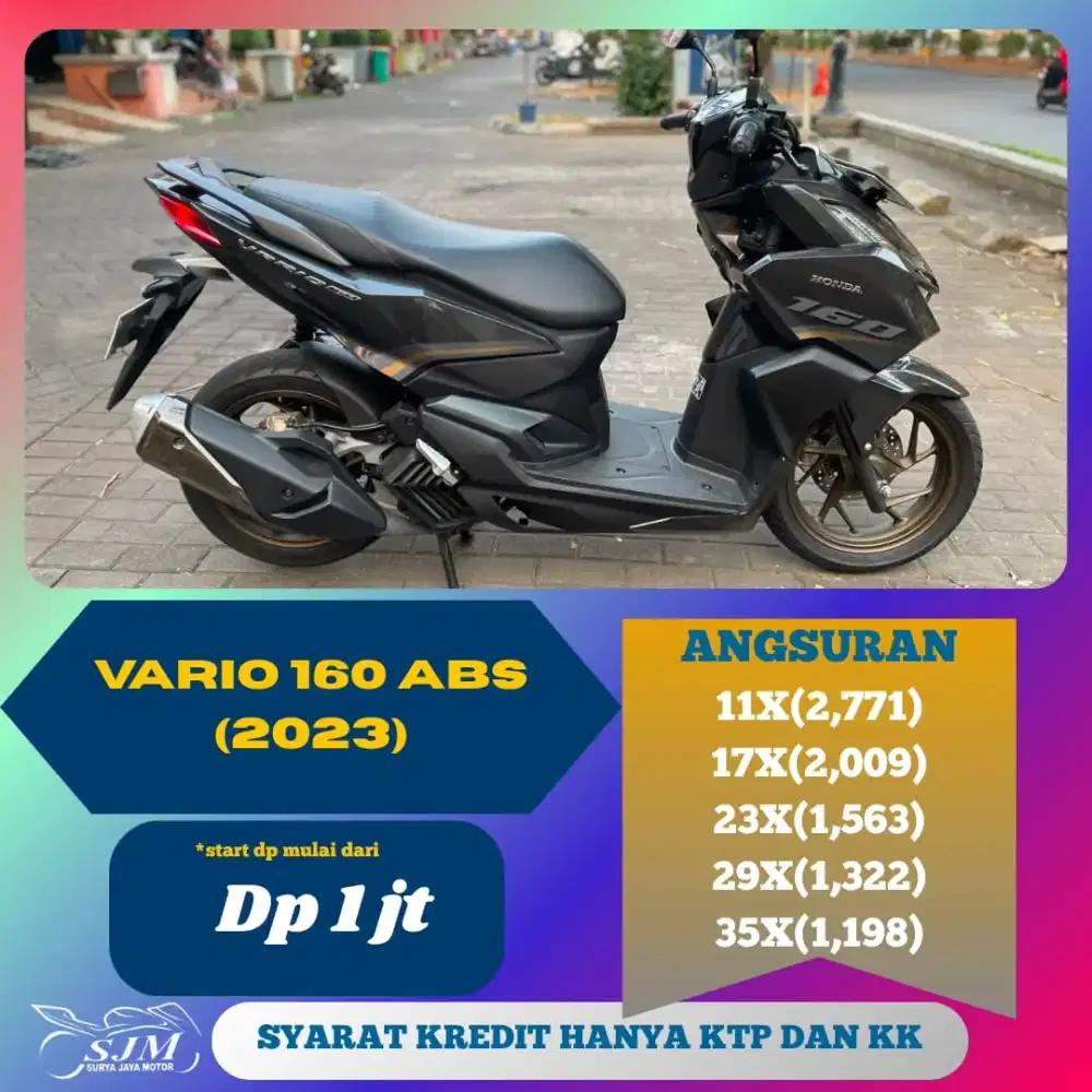 HONDA VARIO 160 ABS 2023 CASH & KREDIT