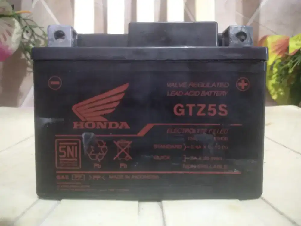 Aki Accu Kering motor Honda.