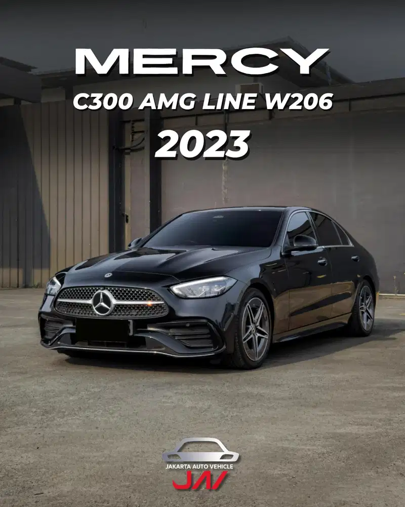Mercedes Benz C300 AMG Line W206 2023 / LOW ODO / LIKE NEW
