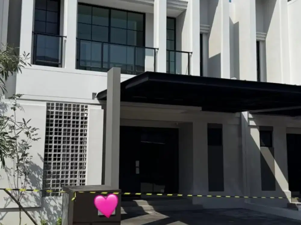 DISEWA RUMAH semi furnished di HIERA BSD CLUSTER WELTON, TANGERANG SELATAN