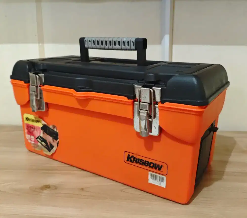 KRISBOW Tool Box 400mm X 200mm X 200mm