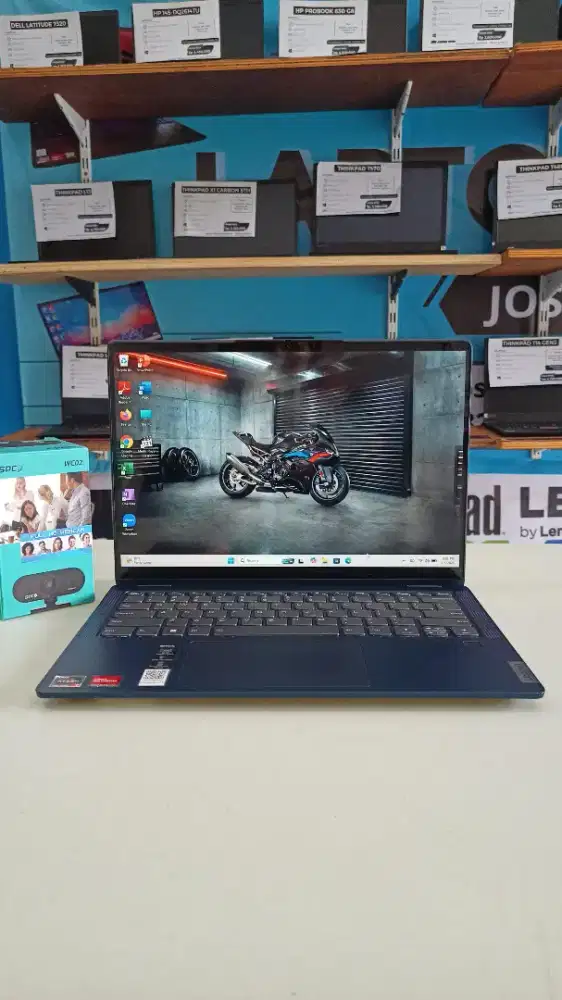 Laptop bekas Lenovo Flex 5 14ABR8 Ryzen 7, Ram 16 GB, SSD 1TB