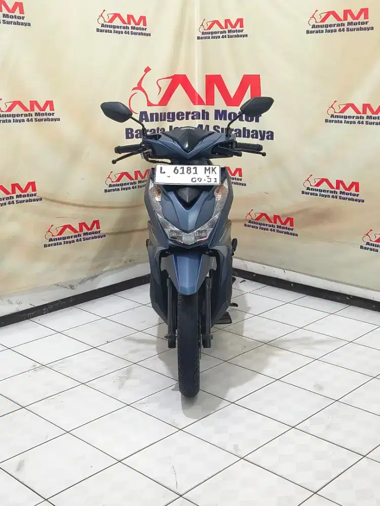 Honda Beat Deluxe Tahun 2021 Biru Doff