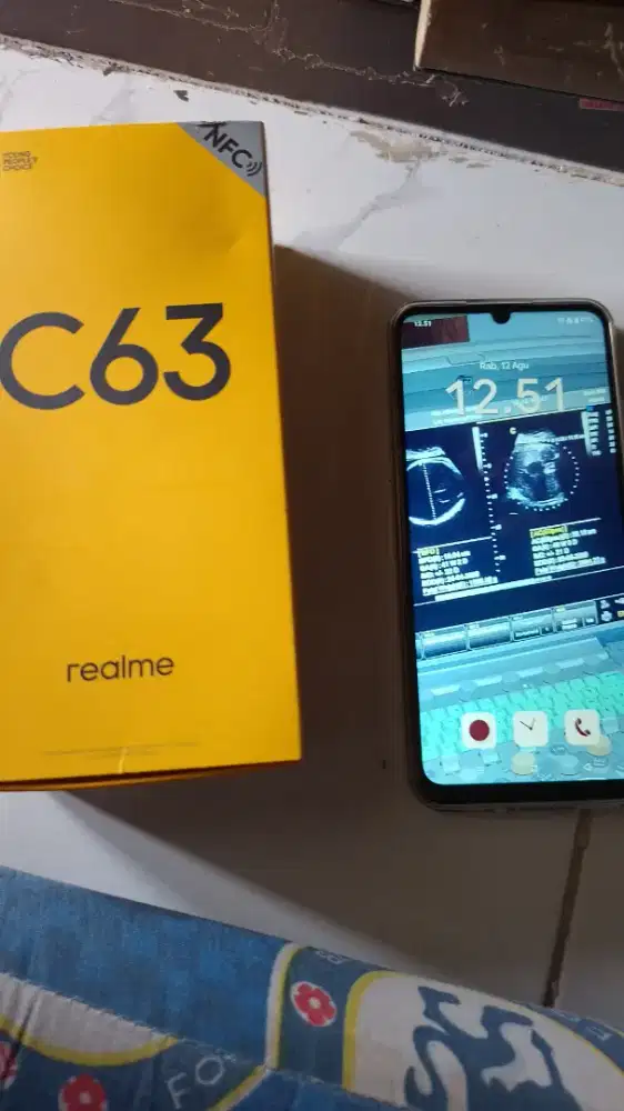 Di jual HP realme c63 NFC