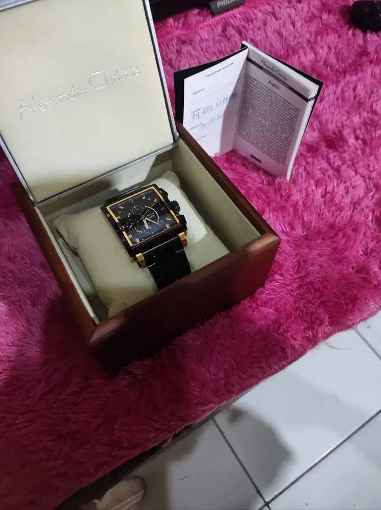Di jual cepat jam tangan Alexandre Christie ,, nego sampe jadi