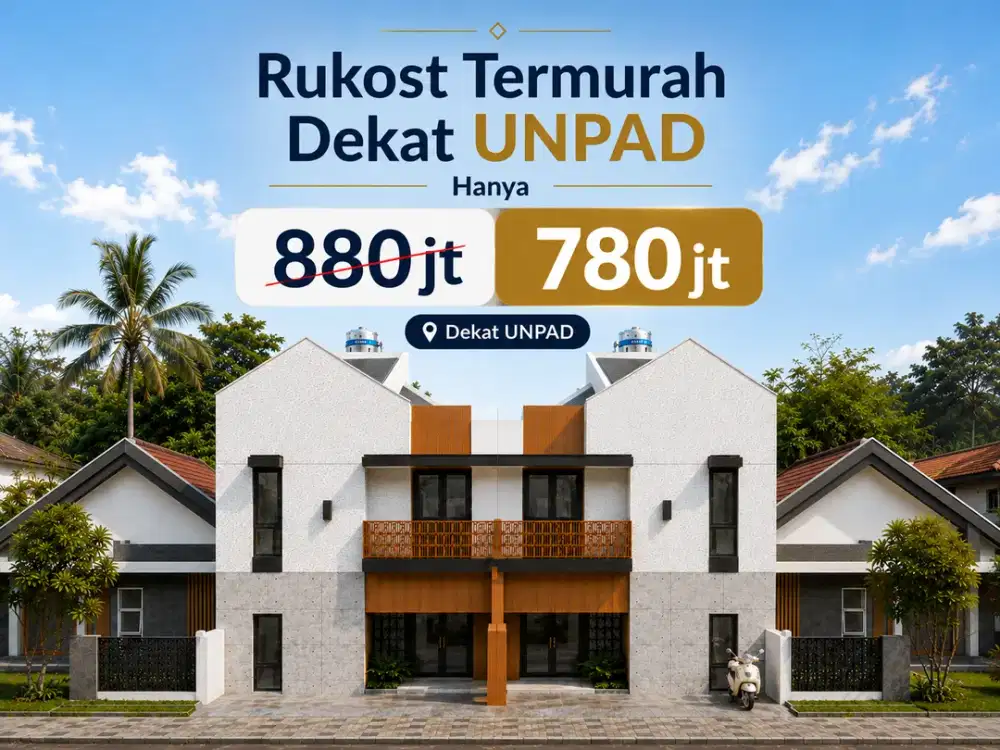 Rumah Kost Dekat UNPAD, Diskon Rp100 Juta
