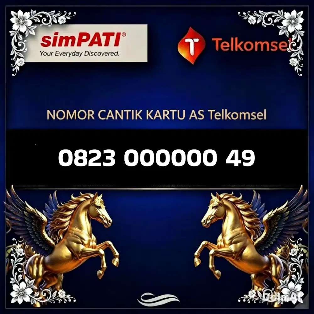 Nomor cantik Telkomsel kartu as super