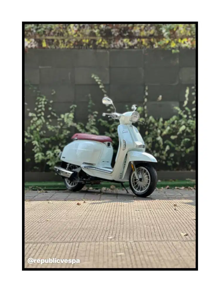 TERMURAH LAMBRETTA SPECIAL V200 TAHUN 2019 WARNA WHITE