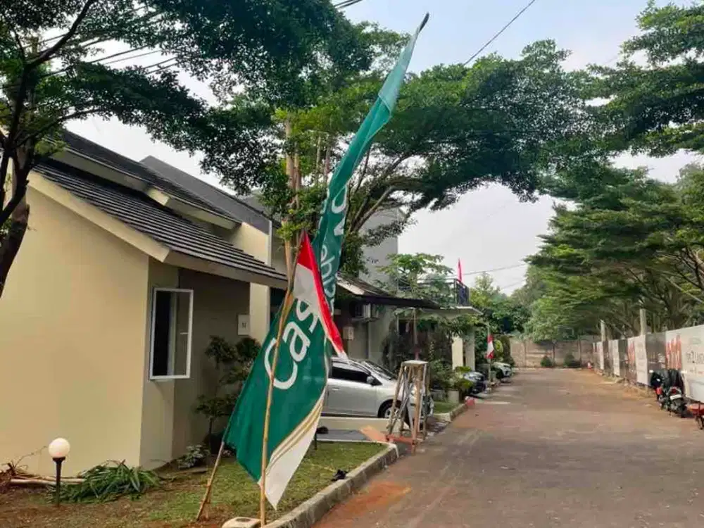 rumah siap huni di Cibinong free furniture