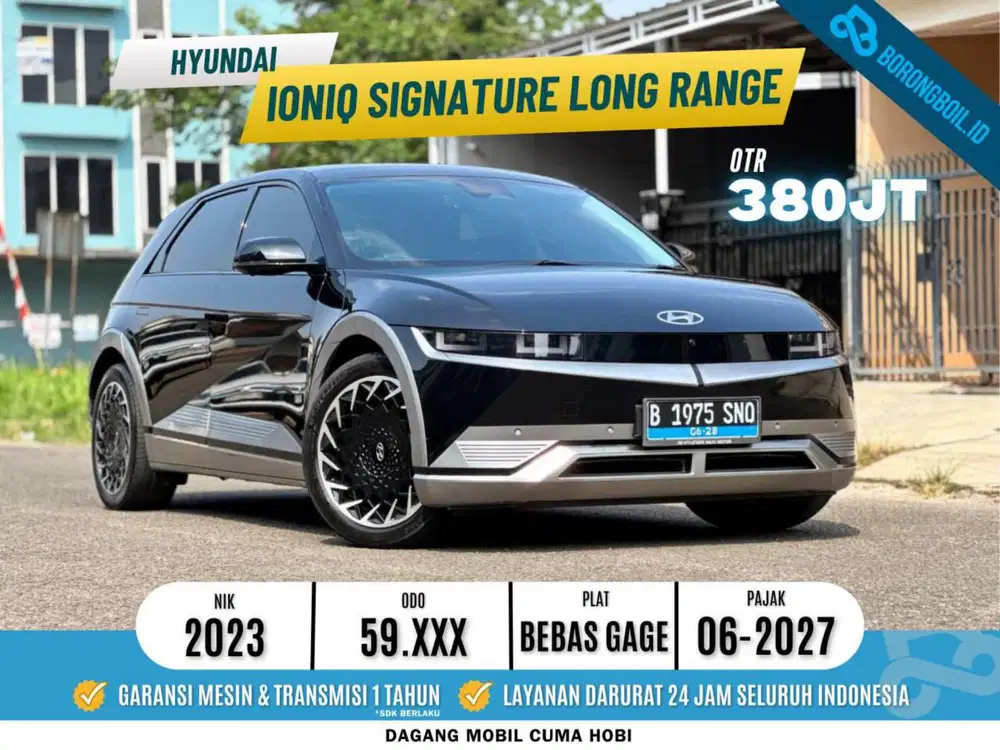 SIAP PAKAI! HYUNDAI IONIQ SIGNATURE LONG RANGE 2023