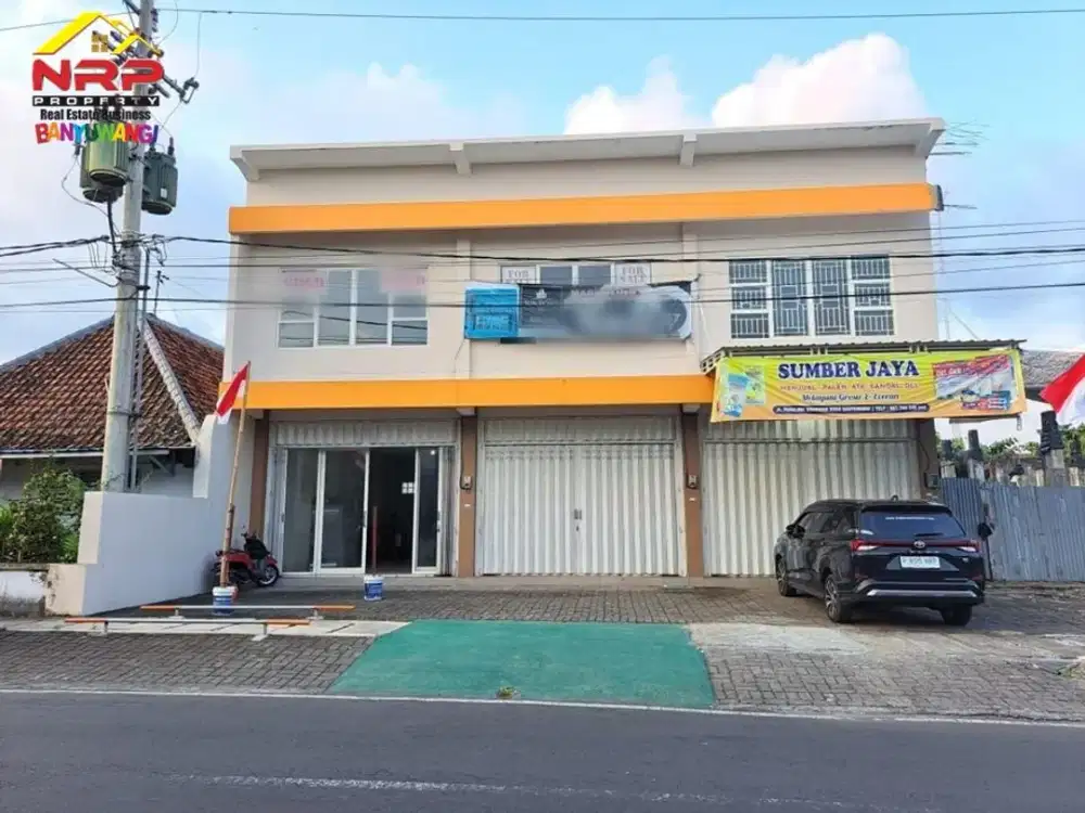 Dijual 7 Unit Ruko 2 Lantai di Kawasan Bisnis Rogojampi - Banyuwangi