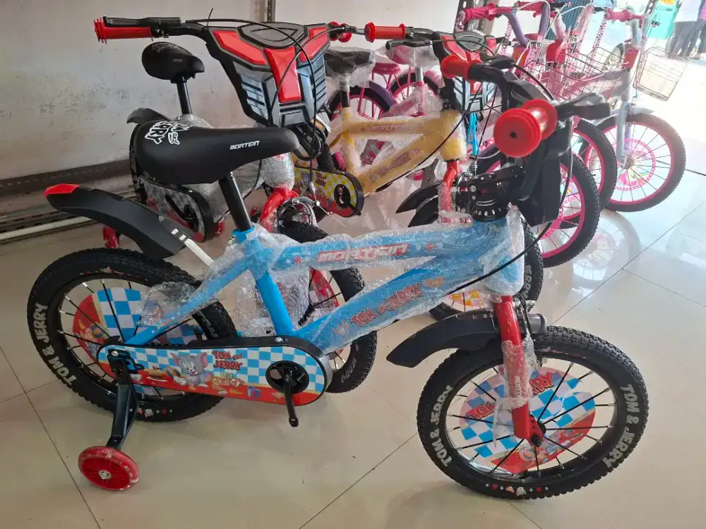 SEPEDA ANAK SEPEDA BMX 16 INCH MORTEIN ( TOM & JERRY )