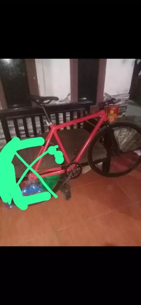 jual semi fullbike fixie