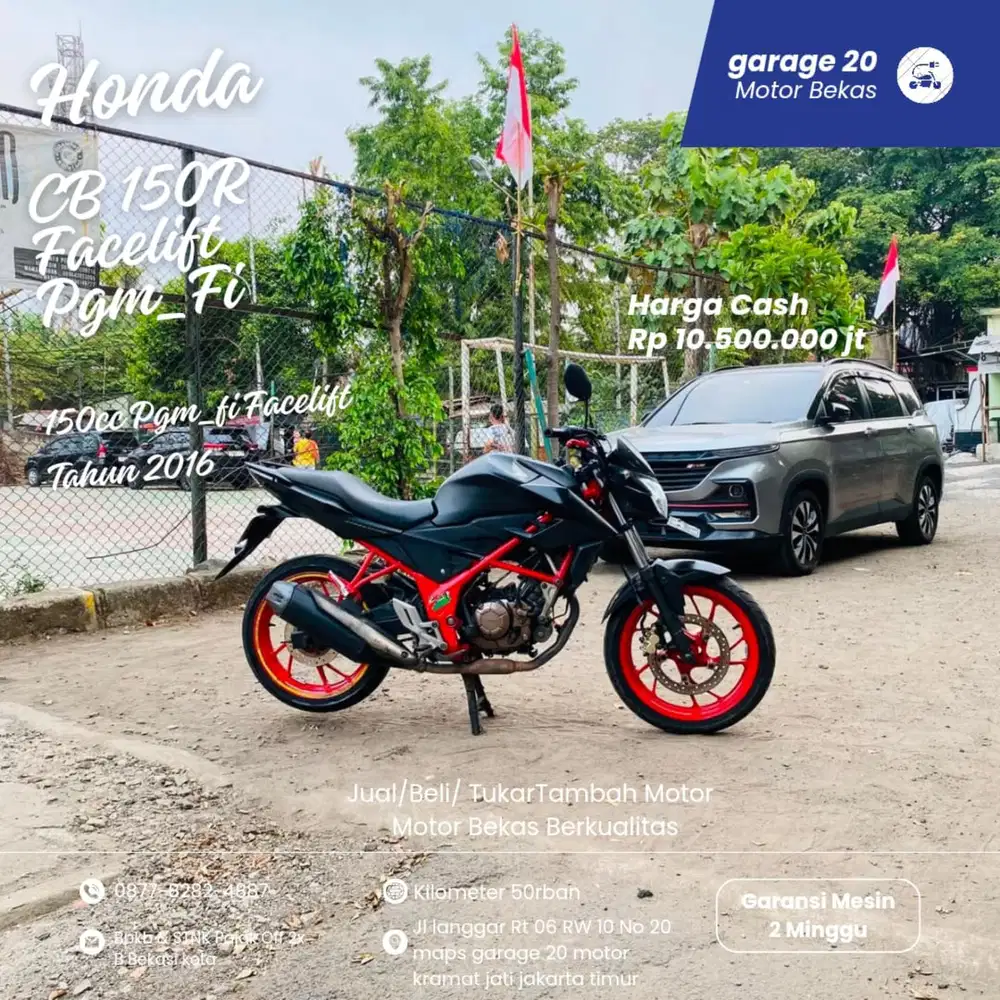 Honda Cb 150R Facelift Se Pgm_Fi Tahun 2016